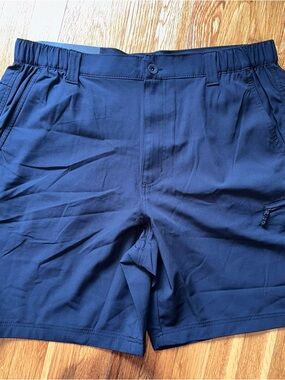 Weatherproof Vintage Tech Shorts Men’s 38 Black Stretch UPF 50 Water Repellent